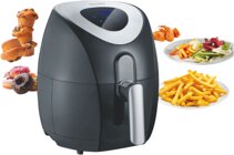 Severin FR 2430 Heiluftfritteuse 3,2 l 1500 W Schwarz, Edelstahl