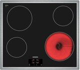 Siemens Elektro-Kochfeld ET645HE17, 4 Kochzonen, 60cm breit 