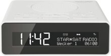 TECHNISAT DigitRadio 51 Radiowecker mit Snooze-Funktion, Weiß