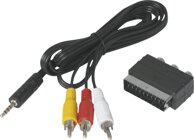 Technisat Adapterset Klinke auf Cinch/Scart fr TS