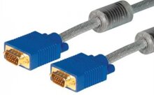 Tecline VGA Monitor-Kabel High Quality, vergoldet, 5 Meter