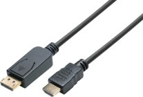 Transmedia Verbindungskabel C310-2L, Display-Port auf HDMI