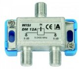 Wisi DM 12A Verteiler 2fach 5-2400MHz 6dB